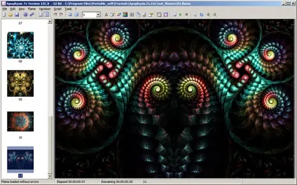 Apophysis - програма для створення фракталів