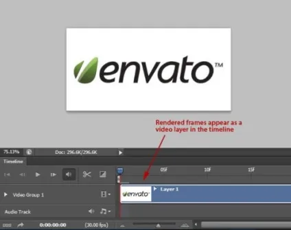 Анімований логотип в photoshop cs6