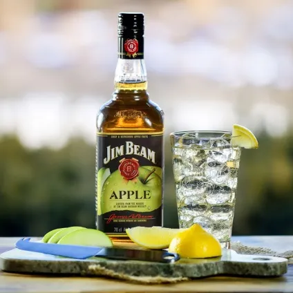 Алкології jim beam apple