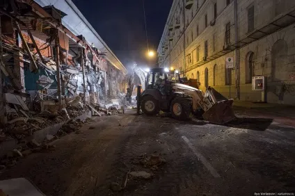 У Москві масово зносять дрібні торгові павільйони (павільйони) У Москві масово зносять дрібні торгові павільйони