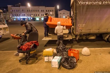 У Москві масово зносять дрібні торгові павільйони (павільйони) У Москві масово зносять дрібні торгові павільйони