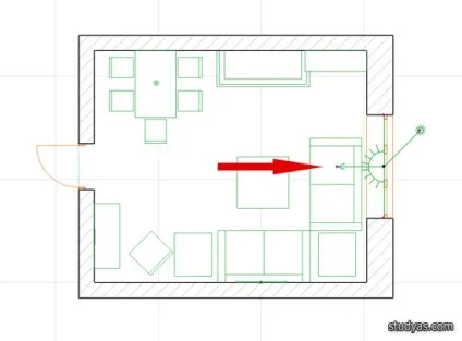 Візуалізація в archicad, школа (освітлення) Візуалізація в archicad, школа
