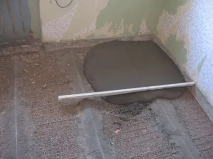 Вирівнювання підлоги і стін на балконі своїми руками (стін) Вирівнювання підлоги і стін на балконі своїми руками