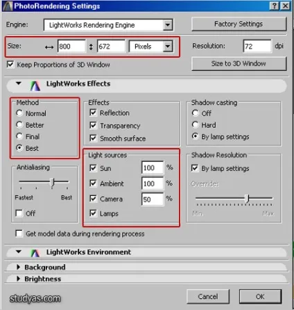 Візуалізація в archicad, школа (кімната) Візуалізація в archicad, школа