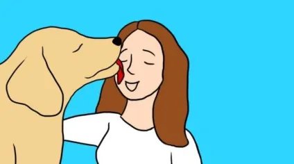 Ось так собаки висловлюють свою любов до господаря) (свою) Ось так собаки висловлюють свою любов до господаря)