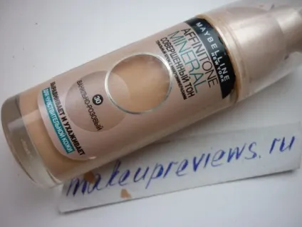 Всі недоліки на обличчі з тональним кремом від maybelline affinitone mineral - відгуки про косметику (тональний крем) Всі недоліки на обличчі з тональним кремом від maybelline affinitone mineral - відгуки про косметику