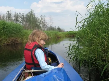 Водний похід по річці поля (поля) Водний похід по річці поля