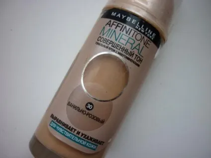 Всі недоліки на обличчі з тональним кремом від maybelline affinitone mineral - відгуки про косметику (особі) Всі недоліки на обличчі з тональним кремом від maybelline affinitone mineral - відгуки про косметику