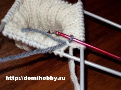 В'яжемо шкарпетки на 5-ти спицях (спицях) В'яжемо шкарпетки на 5-ти спицях