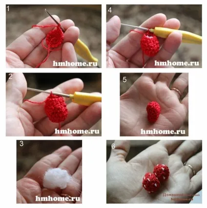 В'язана шкатулка з полуницею - домашній hand-made (клей «Момент Кристал») В'язана шкатулка з полуницею - домашній hand-made