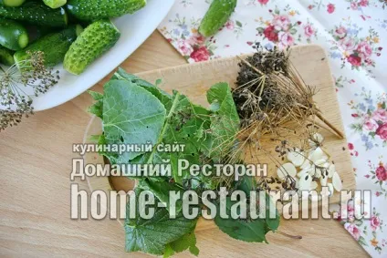 Хрусткі мариновані огірки на зиму (суха стерилізація) (мариновані) Хрусткі мариновані огірки на зиму (суха стерилізація)
