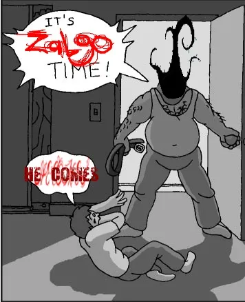 Зальген, netlore zalgo, Зальген, Лавкрафт, Кріпі, Кріпі-треди (Кріпі) Зальген, netlore zalgo, Зальген, Лавкрафт, Кріпі, Кріпі-треди