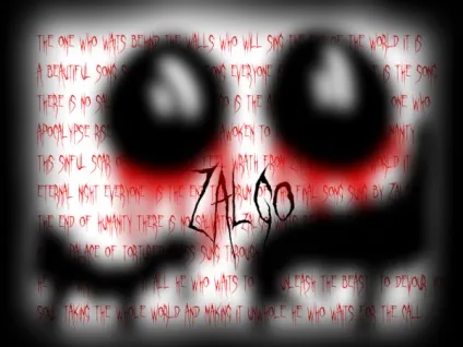 Зальген, netlore zalgo, Зальген, Лавкрафт, Кріпі, Кріпі-треди (Зальген) Зальген, netlore zalgo, Зальген, Лавкрафт, Кріпі, Кріпі-треди