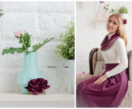Шпилька з квіткою (78 фото) моделі з фоамірана, шпильки для волосся з тканини, канзаші, квіточки (шпилька) Шпилька з квіткою (78 фото) моделі з фоамірана, шпильки для волосся з тканини, канзаші, квіточки