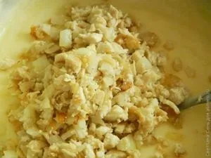Запечена перець з картоплею і м'ясом (м'ясом) Запечена перець з картоплею і м'ясом