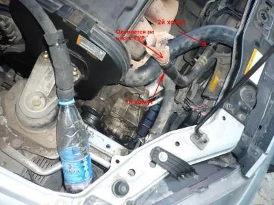 Заміна насоса гур - клуб любителів chevrolet lacetti (сторони випускного колектора) Заміна насоса гур - клуб любителів chevrolet lacetti