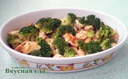 Запіканка з брокколі і курячого філе - з курки з овочами - смачна їжа (смачна) Запіканка з брокколі і курячого філе - з курки з овочами - смачна їжа