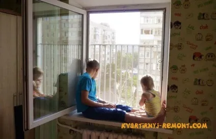 Захист на вікна від випадання дітей, фото та особливості (вікна) Захист на вікна від випадання дітей, фото та особливості