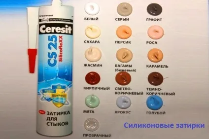 Затирка для плитки як вибрати колір (матеріали світлих тонів) Затирка для плитки як вибрати колір