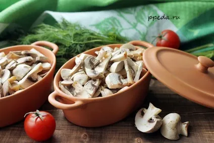 Запіканка з брокколі з курячою грудкою і грибами (курячої) Запіканка з брокколі з курячою грудкою і грибами