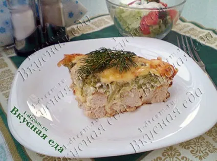 Запіканка з брокколі і курячого філе - з курки з овочами - смачна їжа (смачна) Запіканка з брокколі і курячого філе - з курки з овочами - смачна їжа