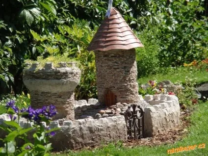 Замок на дачі - легко, 6 соток (зменшити витрату розчину) Замок на дачі - легко, 6 соток