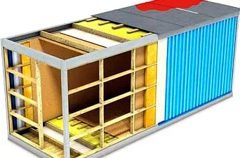 Зимові утеплені вагончики для проживання на дачі (базальтове волокно володіє) Зимові утеплені вагончики для проживання на дачі