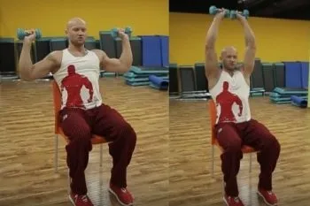 Жим гантелей сидячи як правильно виконувати вправу (жим гантель сидячи) Жим гантелей сидячи як правильно виконувати вправу