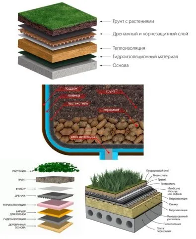 Зелена дах своїми руками