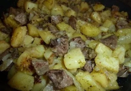 Смажена картопля - рецепти з фото (смажена картопля) Смажена картопля - рецепти з фото