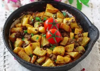 Смажена картопля - рецепти з фото (смажена картопля рецепти) Смажена картопля - рецепти з фото