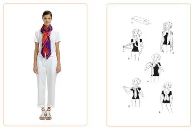 105 Ідей від hermes, як пов'язати шовкову хустку, serafima dvoretskaya (how to tie scarves) 105 Ідей від hermes, як пов'язати шовкову хустку, serafima dvoretskaya