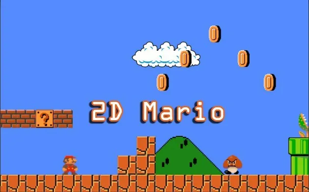 2D клон mario