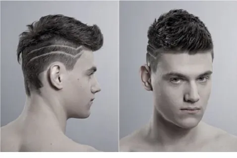 4 Варіанта стрижки напівбокс, haircutmen (пасом тім'яної області) 4 Варіанта стрижки напівбокс, haircutmen