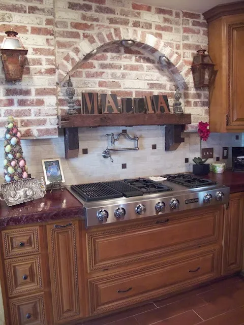 74 Стильні кухні з цегляними стінами, pro handmade (меблі та інтер'єр) 74 Стильні кухні з цегляними стінами, pro handmade
