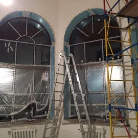 Арочні укоси для вікон - обробка і установка (арочні) Арочні укоси для вікон - обробка і установка