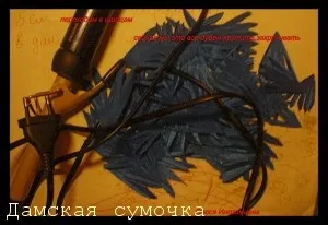 Астра з тканини своїми руками (желатин) Астра з тканини своїми руками