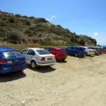 Автомобільні номери на Кіпрі різного кольору червоні, жовті, сині (дтп) Автомобільні номери на Кіпрі різного кольору червоні, жовті, сині