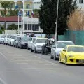 Автомобільні номери на Кіпрі різного кольору червоні, жовті, сині (сині) Автомобільні номери на Кіпрі різного кольору червоні, жовті, сині