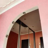 Арки з гіпсокартону в зал фото інтер'єру (інтер'єру) Арки з гіпсокартону в зал фото інтер'єру