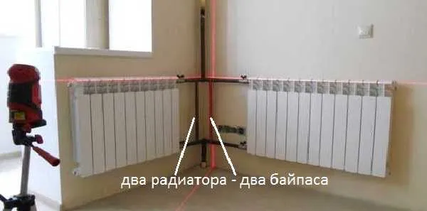 Біметалічні радіатори підключення, арматура і схеми установки (підключення) Біметалічні радіатори підключення, арматура і схеми установки