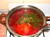 Борщ зі свіжими помідорами (борщ) Борщ зі свіжими помідорами