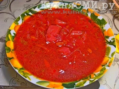 Борщ зі свіжими помідорами (борщ з помідорами рецепт з фото) Борщ зі свіжими помідорами