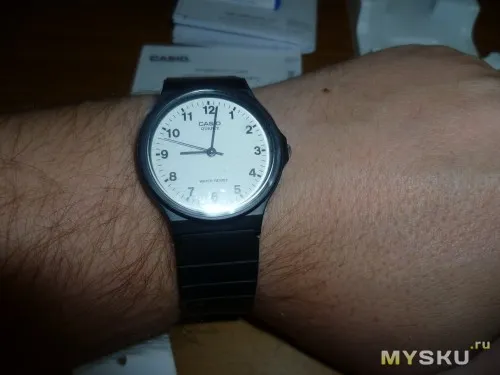 Годинники виктора цоя - casio mq-24