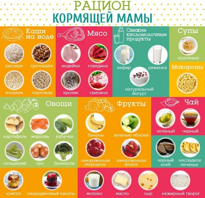 Що можна і не можна їсти при грудному вигодовуванні годує мамі список продуктів (можна) Що можна і не можна їсти при грудному вигодовуванні годує мамі список продуктів
