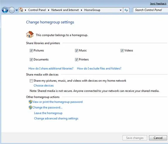 Що ж таке windows 7 homegroup
