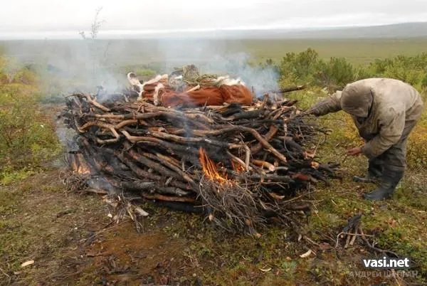чукотські похорон