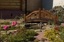 Дерев'яний місток своїми руками на дачній ділянці (місток) Дерев'яний місток своїми руками на дачній ділянці
