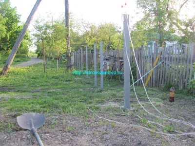 Дерев'яний паркан своїми руками