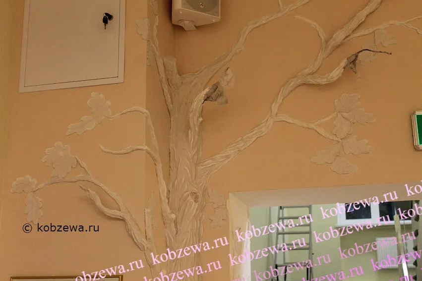 Дерево з гіпсу, арт-студія натальи Кобзєва (гіпсу) Дерево з гіпсу, арт-студія натальи Кобзєва